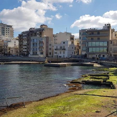 Spacious Side-Sea View Apartment At St Paul'S Bay St. Paul's Bay Bagian luar foto